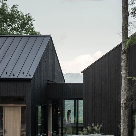 Gallery | LD Cabin Scandinavian Barn House, Scandi Cabin, Scandinavian House Exterior, Scandinavian Cabin Interior, Nordic Cabin, Scandinavian Cabin, Scandinavian House, House Exterior Modern, Tree Cottage