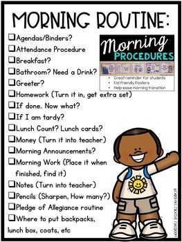 Back to School Classroom Procedures and Routines Checklist Classroom Set Up Checklist, Classroom Systems, Classroom Morning Routine, Classroom Checklist, Classroom Slides, Organization Classroom, Classroom Routines And Procedures, Back To School Classroom, Classroom Anchor Charts