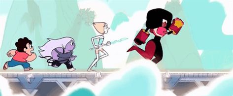 We'll always save the day! -- Steven Universe Cyrstal Gems opening titles [gif] Steven Universe Gifs, Steven Universe Pilot, Universe Gif, Steven Universe Gif, The Crystal Gems, Stickers Online, Crystal Gems, Steven Universe, Storytelling