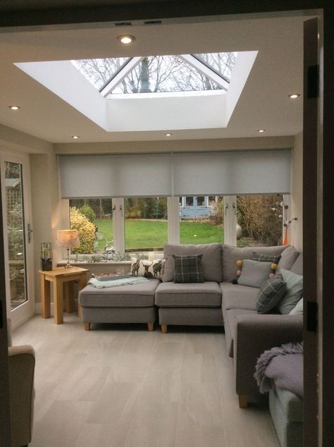 Orangery Interior Decor, Open Plan Kitchen Dining Room Conservatory, Orangery Extension Living Room, Snug Extension Ideas, Garden Room Extensions Interior, Traditional Extension Ideas, Conservatory Lounge Ideas, Conservatory Living Room Ideas, Conservatory To Extension