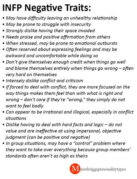 Exactly, except for the facts and emotions thing, I'd rather go by facts than what I think is "right" Infp Core, Infp Personality Type, Infp Personality, Negative Traits, Myers Briggs Personality Types, Infp T, Infj Personality, How To Express Feelings, Unhealthy Relationships