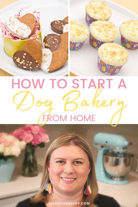 Dog Treats Homemade To Sell, Diy Gourmet Dog Treats, How To Start A Dog Treat Business From Home, Selling Homemade Dog Treats, Selling Dog Treats Business, Creative Dog Treats, Dog And Cat Treat Recipes, Homemade Dog Treat Business, Frosting For Dog Treats