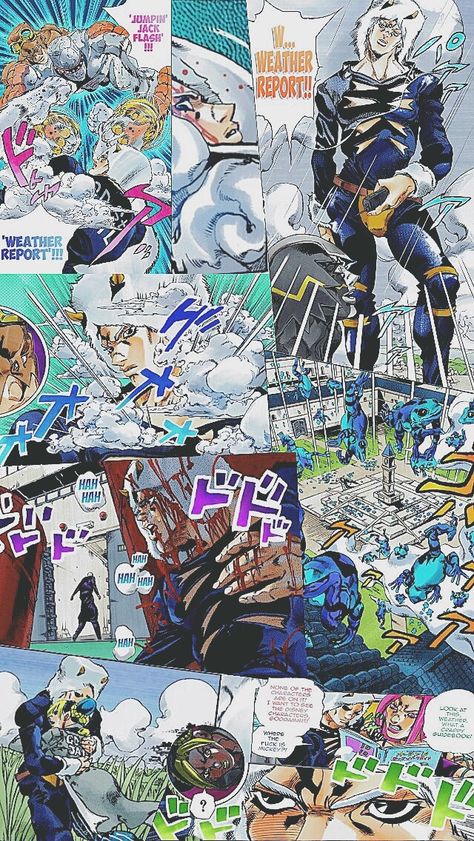 Weather Report Wallpaper, Weather Report, Kawaii Wallpaper, Jojo Bizzare Adventure, Jojo Bizarre, Otaku Anime, Jojo's Bizarre Adventure, Anime Chibi, Manga Art