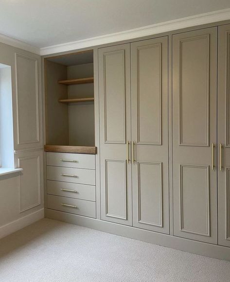 Handmade Closet, Bedroom Built In Wardrobe, Closet Organization Ideas, Wardrobe Designs, Home Office Ideas, Dressing Room Design, Built In Wardrobe, Closet Design, Home Room Design