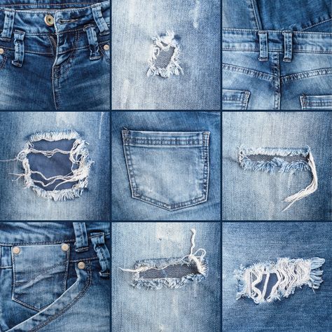 Jeans Texture, Denim Wallpaper, Denim Photoshoot, Denim Background, Denim Inspiration, Jean Pockets, Jeans Diy, Raw Denim, Pantone Color