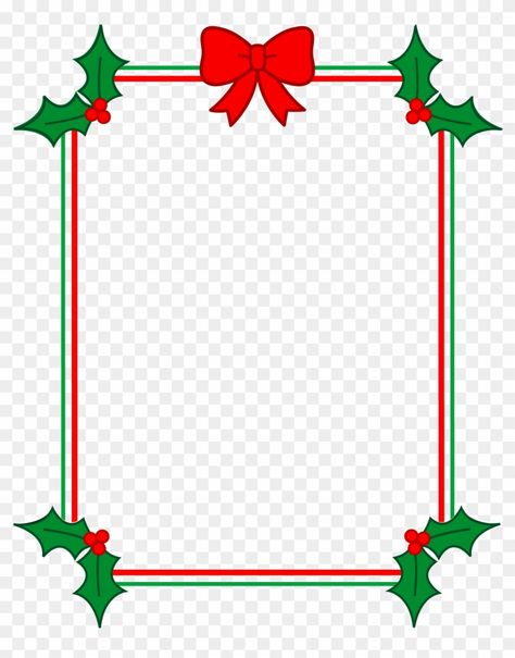 Christmas Borders And Frames, Black And White Library, Christmas Clipart Border, Christmas Frame Clipart, Pennant Banner Template, Free Christmas Borders, White Library, Merry Christmas In Heaven, Letter Borders