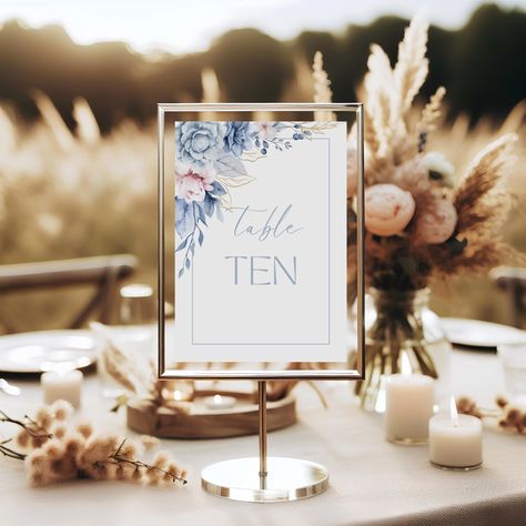 Wedding menu template