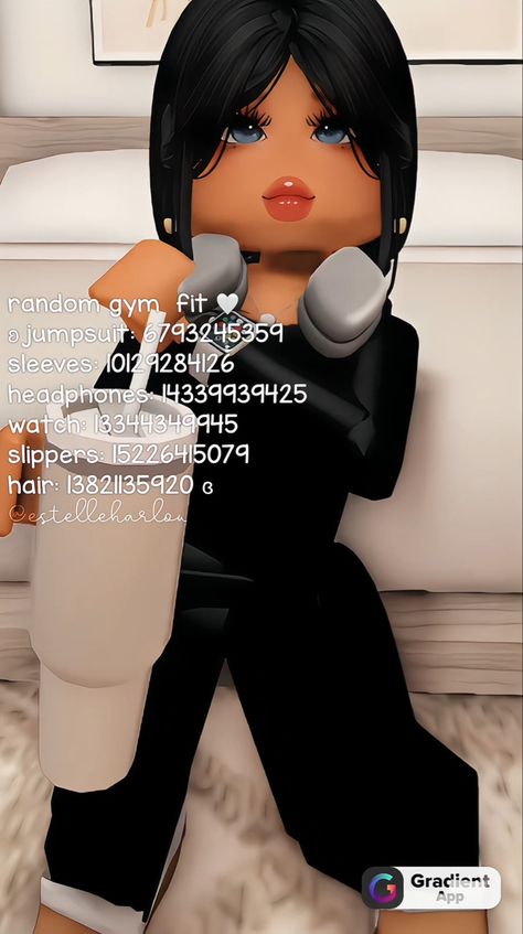 Gym Outfit Codes Berry Ave, Bloxburg Mom Outfit Codes Black Hair, Roblox Black Hair Codes Bun, Realistic Bloxburg Outfit Codes, Roblox Berry Avenue Outfits Codes Girl Black, Black Roblox Hairs Codes, Realistic Mom Outfit Codes Berry Ave, Beery Avenue Outfits Codes Girl Black, Berry Avenue Black Girls Codes Hair