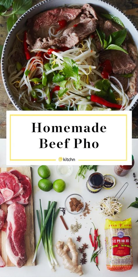 How To Make Pho Soup At Home, Beef Pho Broth Recipe, Pho Broth Recipe Authentic, Beef Pho Recipe Authentic, Cambodian Pho, Pho Recipe Authentic, Pho Toppings, Pho Broth Recipe, Authentic Pho Recipe