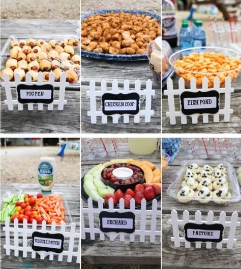 Birthday Food Ideas, Rodeo Birthday Parties, Tractor Birthday Party, Cow Birthday Parties, Barnyard Birthday Party, Cow Baby Showers, Farm Theme Birthday, Farm Baby Shower, Farm Animals Birthday Party