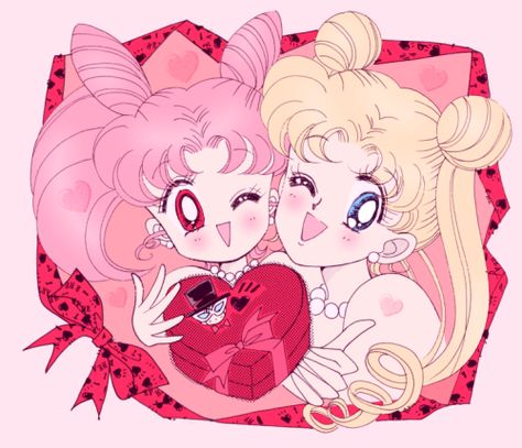 Sailor Moon Valentines Sailor Moon Valentines, Quick Drawings, Sailor Moon Birthday, Sailor Mini Moon, Sailor Moon Fan Art, Sailor Moon Usagi, Crystal Power, Sailor Chibi Moon, Sailor Pluto