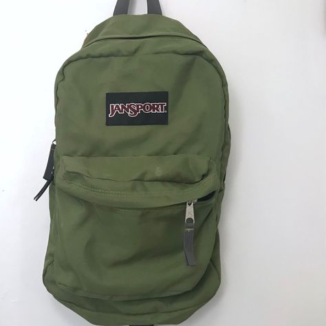 Green Jansport, Jansport Backpacks, Jansport Backpack, Olive Green, Backpacks, Green, Quick Saves