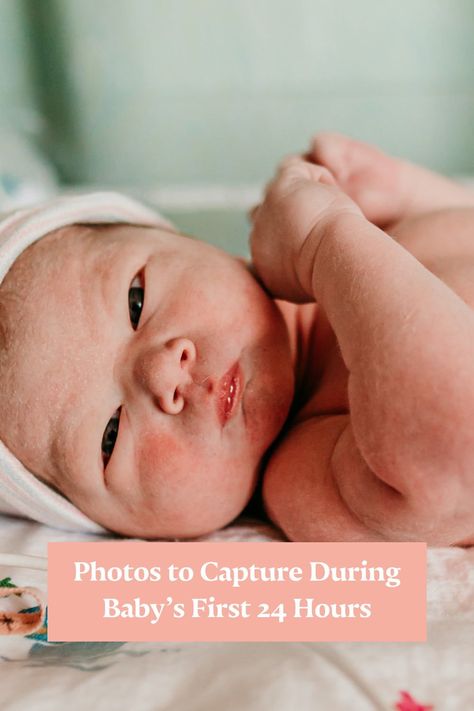 The first day of your baby's life is an eventful one. Here are the fifteen photos to capture during baby's first 24 hours. #newborn #newbornphotos #birth Birth Photoshoot, Newborn Photography Tips, Labor Nurse, Newborn Birth, Motherhood Inspiration, Newborn Pics, Birth Center, Birth Photographer, Baby Chick