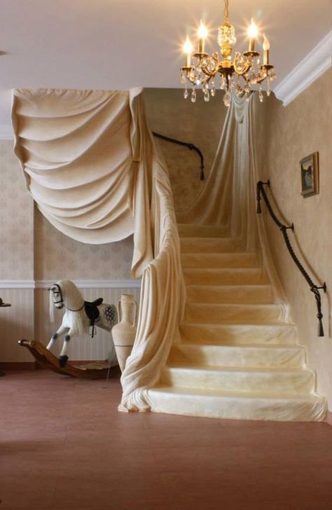 Marble That Looks Like Fabric Staircase Art Staircase Art, Stairs Design Modern, Stairway Design, House Stairs, Stairway To Heaven, Staircase Design, Stairs Design, Beautiful Architecture, Dream House Decor