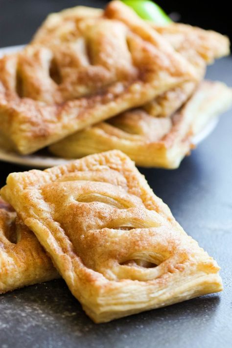 Apple Hand Pies – Six Sisters' Stuff Hand Pie Recipes, Apple Hand Pies, Six Sisters Stuff, Hand Pie, Six Sisters, Apple Dessert Recipes, Apple Pies, Puff Pastry Recipes, Hand Pies