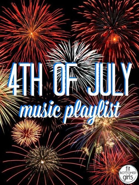 4th Of July Playlist, 4th Of July Music, Spin Playlist, Workout Playlists, One Song Workouts, 4th Of July Wallpaper, July Wallpaper, Fourth Of July Recipes, Most Pinned