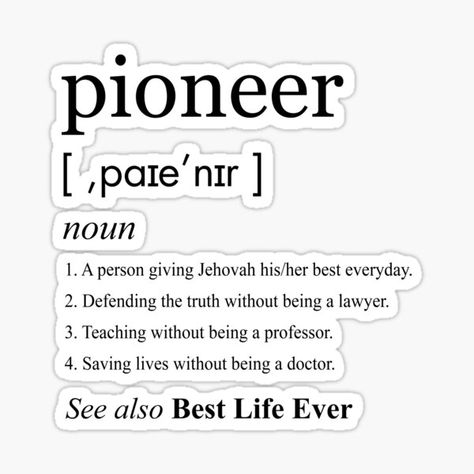 Jw Pioneer Gifts & Merchandise | Redbubble Life Of A Pioneer Jw, Regular Pioneer Gifts Ideas, Pioneer Meeting Gifts, Pioneer Gifts Jw Ideas, Jw Pioneer Gifts Ideas Diy, Pioneer Meeting, Regular Pioneer, Pioneer Jw, Pioneer School Gifts Jw