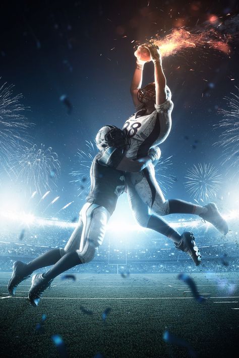 Super Bowl on Behance Super Bowl Pictures, Superbowl Poster, Football Event, Virtual Production, Football Canvas, Football Poses, Sports Wall Decor, Football Photography, Sport Canvas