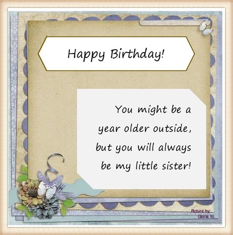 Birthday Wishes For Lil Sister, Happy Birthday Lil Sister, Birthday Cake For Boyfriend, Cake For Boyfriend, Lil Sister, Soulmate Quotes, Happy Birthday Sister, Birthday Quotes, Little Sisters