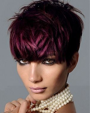 <3 Dramatic Hair Colors, Short Purple Hair, Natural Afro, Dramatic Hair, Violet Hair, Hair Color Burgundy, Hairstyles Natural, Gorgeous Hair Color, Sassy Hair