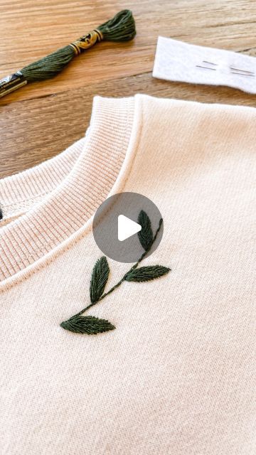 Hannah Arnold on Instagram: "Patches by Sherwood Forest Creations 🌿
These beginner friendly embroidery Stick & Stitch Kits come with a video tutorial to guide you through the stitching step by step! Jazz up a plain shirt, hat, tote bag, baby item, you name it!  Check out all of my designs to find something perfect for you and yours 🥰
.
.
.
#embroiderykit #embroiderytutorial #learnembroidery #embroiderypatch #upcyclefashion #makeityourself" Ribbon Embroidery Tutorial Step By Step, Ribbon Embroidery Tutorial, Sherwood Forest, Learn Embroidery, Fabric Inspiration, Plain Shirt, Upcycled Fashion, Plain Shirts, Embroidery Tutorials