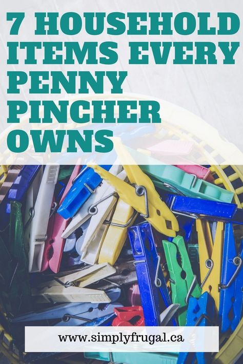 7 household items every penny pincher owns. How many of these items can you check off your list? #pennypincher #frugalliving #frugal #simplyfrugal Grocery Savings Tips, Frugal Habits, Penny Pinching, Workout Room, Thrifty Living, Frugal Lifestyle, Penny Pincher, Living On A Budget, Free Living