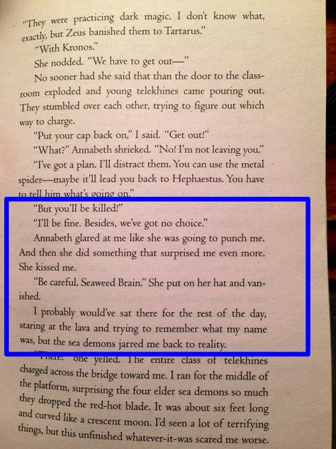 Percabeth first kiss!!!  #PJOtheBattleoftheLabyrinth Percabeth Battle Of The Labyrinth Kiss, Percy And Annabeth First Kiss, Percabeth Kisses In Books, Percy Jackson And Annabeth Chase Kissing, Percabeth First Kiss, Percy And Annabeth Kiss, Percabeth Book Moments, Percabeth Moments, Percabeth Kiss