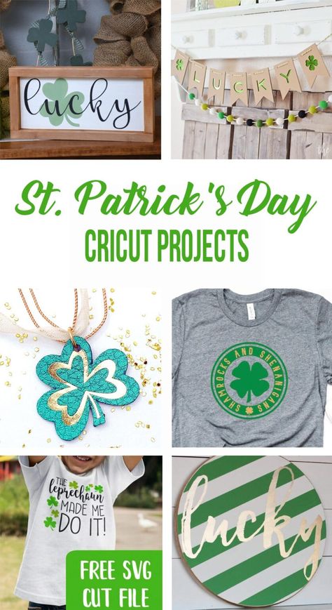 Cricut Projects Gifts, Diy Cricut Projects, Diy Crafts Kids, Kids Party Crafts, St Patricks Day Crafts, Craft Trends, Cricut Svgs, Layered Vinyl, Business Diy