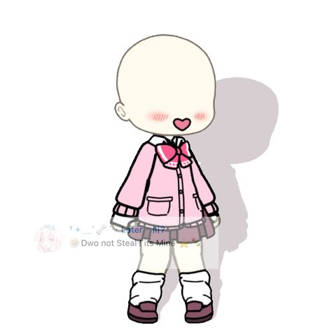 Gacha Life Outfit Gacha Life Pink Outfits, Gacha Kawaii Outfits, Cutecore Gacha Oc, Cute Gacha Life Outfits, 가족 일러스트, Cute Black Shirts, Cute Backgrounds For Iphone, Gacha Clothes, Class Outfit