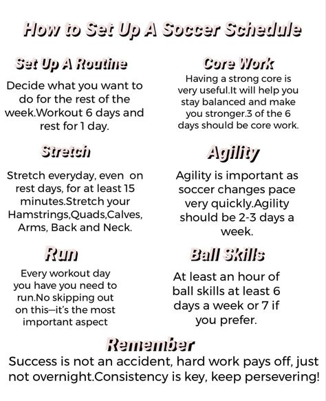 Tips For Defenders Soccer, How To Become A Pro Footballer, Pre Season Soccer Conditioning, Diets For Soccer Players, Varsity Soccer Drills, Soccer Coach Attire, Football Training Schedule, Soccer Training Schedule, Soccer Tips For Defenders