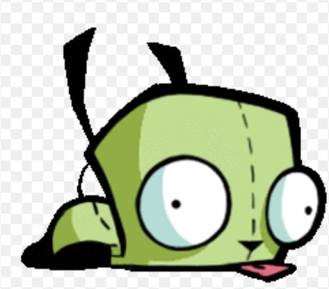 Gir Pfp Invader Zim, Scene Doodles, Gir Invader Zim Icons, Invader Zim Tattoo, Zim Icon, Grr Invader Zim, Gir Pfp, Gir Invader Zim, Pokemon Tattoos