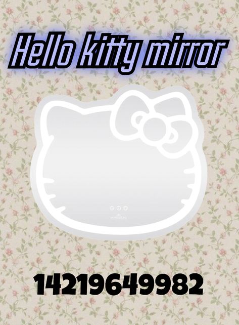 Bloxburg Sanrio Poster Decals, Bloxburg Room Wallpaper Codes, Hello Kitty House Bloxburg, Bloxburg Picture Id Codes Hello Kitty, Bathroom Wall Decals Bloxburg, Hello Kitty Mirror Decal Bloxburg, Bloxburg Codes Hello Kitty, Bloxburg Nail Tech Room, Hello Kitty Id Codes