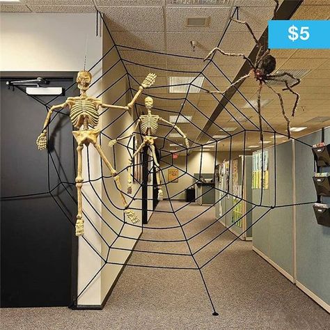 Q: What kind of street do #ghosts prefer to live on? A: Dead end.  Tag someone who loves #cornyjokes and always decks out their home or office for #Halloween!  #Halloweendecor #Halloween2018 #scary #hauntedhouse #ghoststory #boo #spooky #creepy #fun #Halloweenfun Haunted House Party Decorations, Spider Web Halloween Decorations, Halloween Haunted House Decorations, House Party Decorations, Table Halloween, Halloween Office, Halloween Spider Decorations, Spiders Scary, Spider Decorations