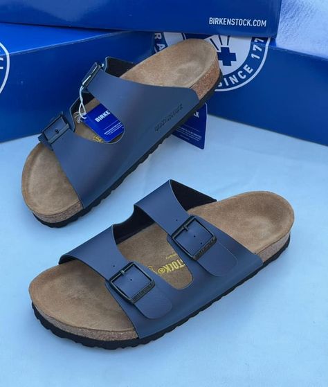 Two Strap Dark Grey Birkenstock Sandals Birkenstock Sandals, Accra, Mens Sandals, Ghana, Birkenstock, Dark Grey, Buy Now, Shoes Mens, Men's Shoes