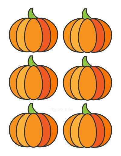 Small Pumpkin Templates Free Printable, Pumpkin Cutouts Template, Fall Class Decor, Printable Pumpkin Template, Pumpkin Templates Free Printable, Pumpkins Pictures, Fall And Halloween Crafts, Silly Pumpkin Faces, Printable Pumpkins