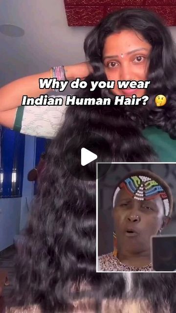 Indian Hair Cuts, Raw Indian Hair, Indian Human Hair, Indian Hair, Make A Video, Bad Luck, Hair Texture, Indian Hairstyles, Beauty Industry