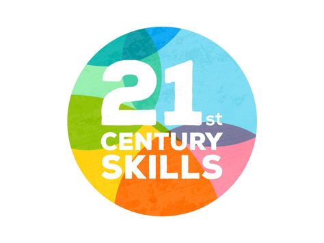 21st Century Skills logo 21st Century Literature, Active Learning Strategies, 21st Century Teaching, Tech Education, 21st Century Skills, The Learning Experience, Teaching Practices, Learning Strategies, Teaching And Learning