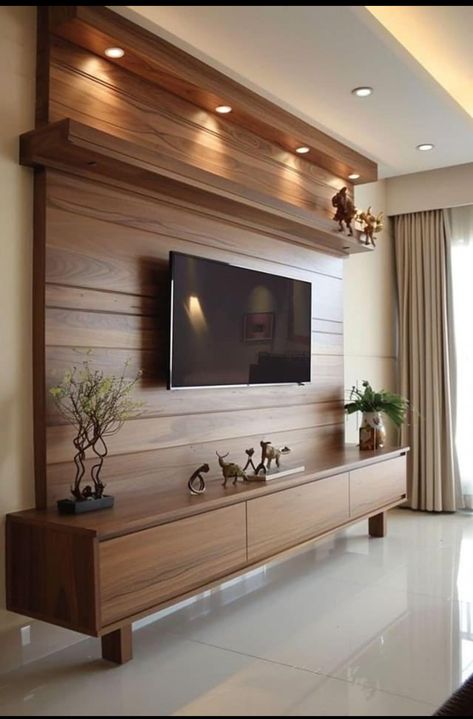 Tv Unit Design Modern Living Luxury, Tv Cabinet Design Modern, Modern Tv Unit Designs, Tv Unit Furniture Design, Tv Unit Decor, Office Logo, Box Window, Tv Unit Interior Design, Living Tv