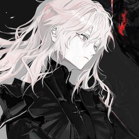 Anime Wallpaper Phone, Anime Monochrome, Digital Art Anime, Cute Profile Pictures, 영감을 주는 캐릭터, Sketchbook Art Inspiration, Dark Anime, How To Draw Hair, Anime Artwork