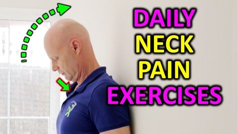 <p>If you do these neck exercises every night, against a wall, for 2 minutes, you’ll notice amazing changes in your neck & shoulders… and posture. They great as neck pain exercises (if you have a sore neck) but even better to prevent neck pain and neck stiffness. 0:00 Intro 0:11 Exercise 1 … Chin Tuck […]</p> Neck Pain Exercises, Neck And Shoulder Exercises, Pain Relief Gel, Chin Tuck, Stiff Shoulder, Neck Stretcher, Sore Neck, Cervical Traction, Neck Exercises