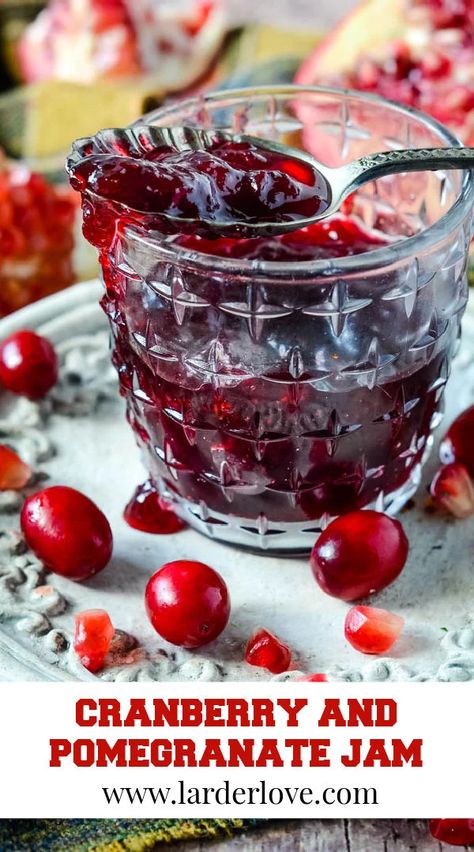 Pomegranate Jam, Easy Jam Recipe, Pomegranate Jelly, Traditional Turkey, Blueberry Jelly, Canning Jam Recipes, Cranberry Jelly, Pressure Canning Recipes, Pomegranate Recipes