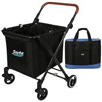 Warehouse Organization, Shopping Trolley Cart, Folding Shopping Cart, Hand Cart, Rolling Utility Cart, Grocery Cart, 120 Pounds, Shopping Trolley, Insulated Bag