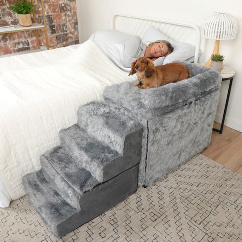 Sideboard With Dog Bed, Bedframe With Dog Bed, Retro Tv Pet Bed, Puppy Decorations For Home, Dog Bed Set Up In Room, Pet Beds From Furniture, Home Office With Dog Bed, Dog Co Sleeper Bed, Dog Bed Foot Of Bed Master Bedrooms