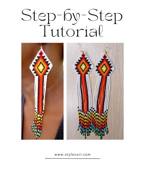 Beaded earrings patterns