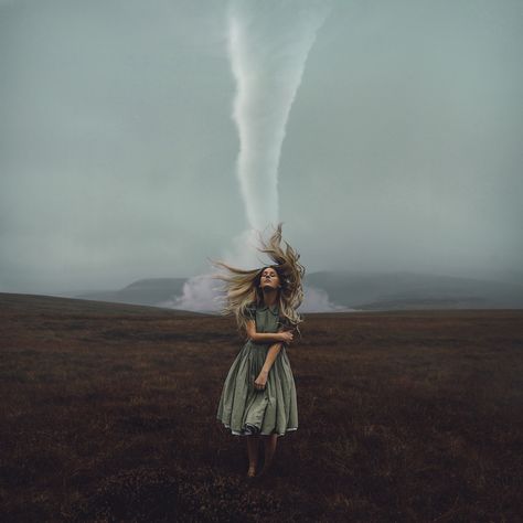 Rosie Hardy, Art Photography Portrait, Self Portrait Photography, Conceptual Photography, Henry Ford, Foto Art, Arte Fantasy, Tornado, Fantasy World