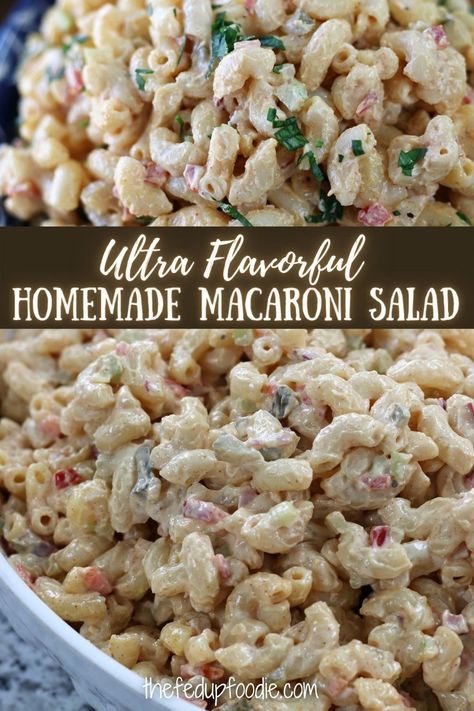 Salads Recipes For Dinner, Best Macaroni Salad Recipe, Homemade Macaroni Salad, Cold Salad Recipes, Summer Pasta Salad Recipes, Easy Macaroni Salad, Classic Macaroni Salad, Creamy Pasta Salads, Cold Pasta Salad Recipes