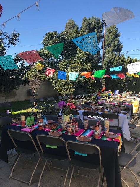 Vaquera Birthday Party, Mexican Graduation Party Ideas, Rancho Party, Mexican Party Ideas, Mexican Theme Baby Shower, Mexican Theme Party Decorations, Charro Quince, Quinceanera Theme, Mexican Baby Shower