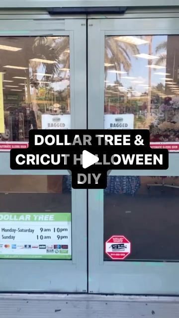 👩🏻‍🦰 Morgan | Crafts & DIYs on Instagram: "Let’s make a Dollar Tree and Cricut Halloween diy 👻 . . Like, Save & Follow for more 👉 @alifeincrafting . . #dollartree #diyreels #diydollartree #diydecor #dollartreelove #dollartreehalloween #dollartreeaddicts #halloweencrafts #halloweendiy #cricut #cricuthalloween" Dollar General Halloween Decorations, Diy Halloween Crafts Dollar Tree, Halloween Decor Indoor Diy, Dollar Tree Halloween Door Decor, Halloween Dollar Tree Decor, Black Halloween Decorations, Diy Office Halloween Decor, Diy Graveyard Halloween Dollar Tree, Dollar Store Halloween Crafts Diy