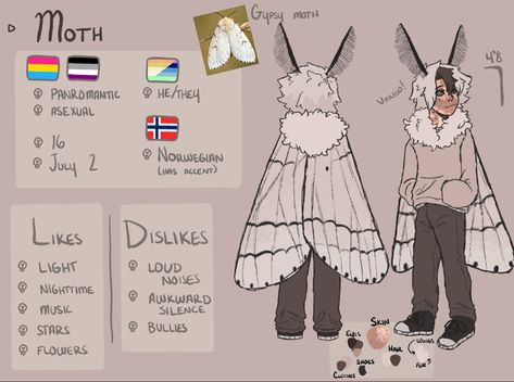 Moth Wing Reference, Moth Ocs Male, Human Moth Art, Moth Based Character, Moth Cat Art, Moth Wing Drawing Reference, How To Draw Moth Wings, Moth Outfit Drawing, Moth Oc Art Male