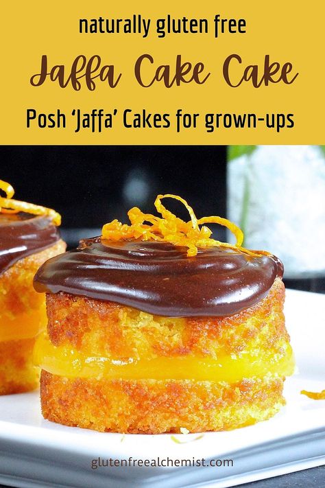 Jaffa Cake Recipe, Flourless Orange Cake, Gf Treats, Orange Dessert, Gluten Free Cake Recipe, Jaffa Cake, Gf Baking, Flourless Cake, Food Blogging